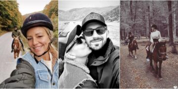 Среќна и вљубена, Тамара со дечкото јава коњи во Галичник