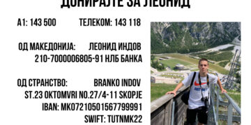 Апел за помош: Да го помогнеме лекувањето на Леонид