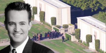 Метју Пери погребан на мала церемонија со песната „Не предавај се“