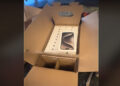 (Видео) По грешка добил кутии полни со телефони iPhone 15 Pro Max, сака да ги задржи