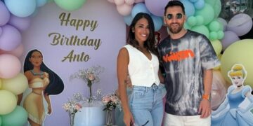 Антонела, сопругата на Меси го прослави својот 36 роденден, фановите беа изненадени од еден детаљ