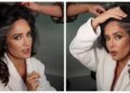 (Видео) Салма Хајек  покажа трик со кој ја покрива седата коса и ги воодушеви своите фанови