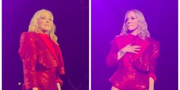 (Видео) Јелена Розга се расплака на сцената за време на концертот во Скопје