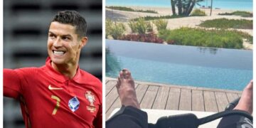  Роналдо објави фотографија од стапалата и ги згрози фановите