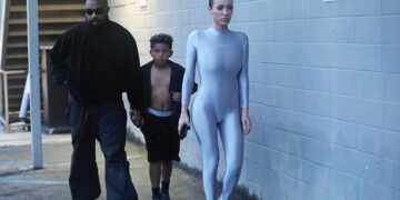 Канје и Бјанка го поминаа Велигден со неговите четири деца од бракот со Ким Кардашијан