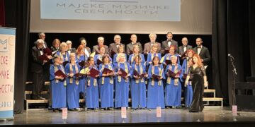 Градскиот мешан хор „Вардар“ освои златен медал на Меѓународниот хорски фестивал „Мајски музички свечености“ во Бијељина