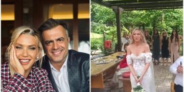 (Видео) Сергеј Трифуновиќ покажа дел од атмосферата од венчавката со сопругата, која е 24 години помлада