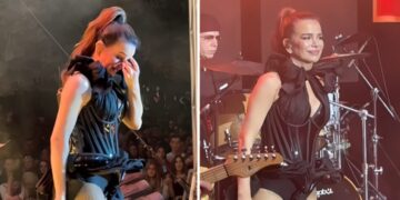 (Видео) Северина се расплака на концерт: „Најтешките битки ги водат најсилните“