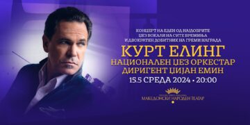 Концерт на Курт Елинг и Национален џез оркестар во МНТ