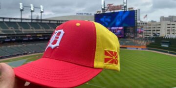 Денот на на македонското наследство прославен на стадионот „Детроит Тајгерс“ во САД