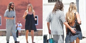 (Видео) Хајди Клум и нејзиниот сопруг уживаат во Венеција, папараците ги уловија во незгоден момент