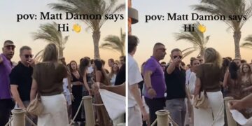 (Видео) Познат актер евакуиран од бар на плажа во Грција, имало лажна дојава за бомба