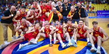 Прво злато за македонската кошарка, младите кошаркари станаа европски прваци во Б-дивизијата