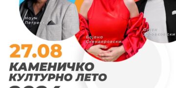 Бојана, Огнен, Наум, ДНК, Ареа, Слаѓа Алегро на Каменичко културно лето 2024