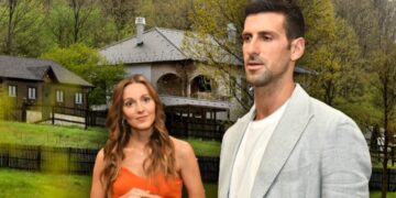 (Фото) Вилата на Новак Ѓоковиќ од 2,9 милиони евра: ѕирнете во најлуксузната куќа во Србија, базен среде двор, дрвен камин