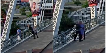 (Видео) Џон Бон Џови спречи жена да скокне од мост, обожавателите ја пофалија неговата реакција