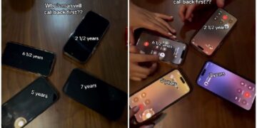 (Видео) Девојките ги побараа своите момчиња па чекаа да видат кој прв ќе одговори на повикот, снимката стана вирална