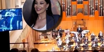 (Видео) Словенечкиот симфониски оркестар на концертот го изведе хитот на Цеца „Пази скиме спаваш“, снимката се прошири со голема брзина.