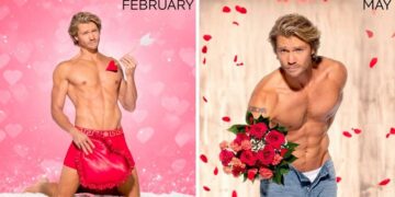 Чад Мајкл Мареј во жешка фотосесија за календар