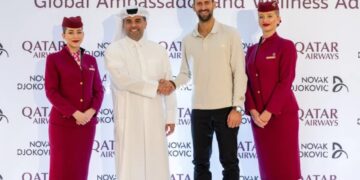 Новак Ѓоковиќ стана глобален амбасадор на „Катар Ервејс“