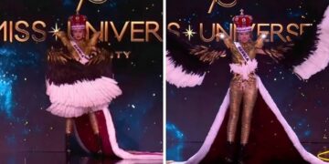 Претставничката на Србија прошета во костим со орлови крилја на „Мис Универзум“