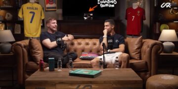 (Видео) Роналдо го угости најпопуларниот jутјубер во светот: „Се плашиш да не те надминам?“