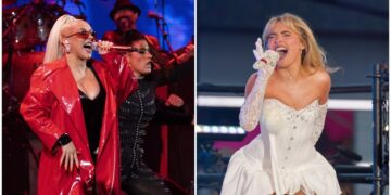 (Видео) Кристина Агилера ги изненади обожавателите на концертот на Сабрина Карпентер