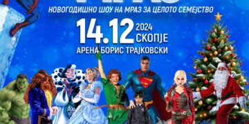 Започна ледената магија: Во „Борис Трајковски“ се замрзнуваат над 300 метри квадратни вистински мраз