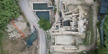 Вредни археолошки наоди пронајдени во термални бањи во Тоскана