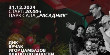 „Скопска Новогодишна приказна“ – Кисела Вода организира  дочек на Новата 2025 година