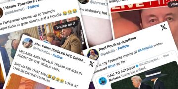 (Видео) Шеширот на Меланија и сенатор во шорцеви: Најдобрите шеги и мемиња од инаугурацијата