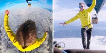 (Видео) Соборен рекордот за највисоко одење по жица: „Беше страшно“