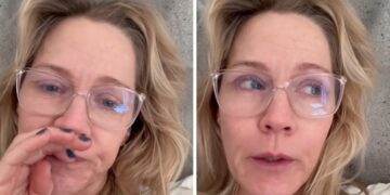 (Видео) Ѕвездата од „Беверли Хилс“ низ солзи му се заблагодари на поранешниот сопруг: „Не прими поради пожарот“