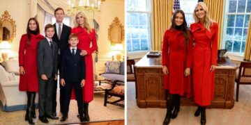 Иванка Трамп ја покажа семејната атмосфера во Белата куќа: облеката ја усогласи со нејзината ќерка