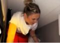 (Видео) Дали е можно стјуардесите да спијат овде? Многумина останаа зачудени по ова видео