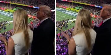 (Видео) Сите гледаа во главата на Иванка Трамп на „Супербол“: „Тие екстензии се страшни“