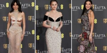 (Фото) Која позната дама доминираше во модните избори на БАФТА наградите