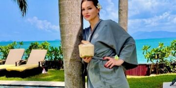 (Видео) Нина Бадриќ ужива во Тајланд