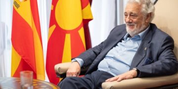 Најголемиот тенор на денешницата, Пласидо Доминго, вечерва настапува во арената „Борис Трајковски“