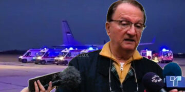 Во добра состојба е првиот пациент кој се врати од лекување во странство по пожарот во Кочани