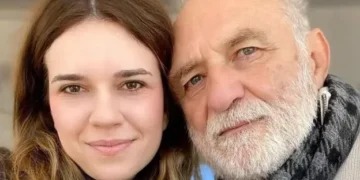 Идната баба на Лазар Ристовски, мајката на неговата 39 години помлада девојка е воодушевена од актерот: „Ти си витез на храброста“