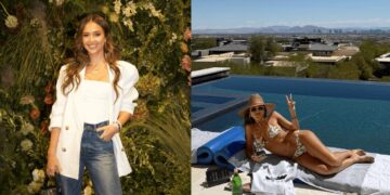 (Фото) Извајани стомачни мускули и витки, долги нозе: не е ни чудо што добива многу комплименти