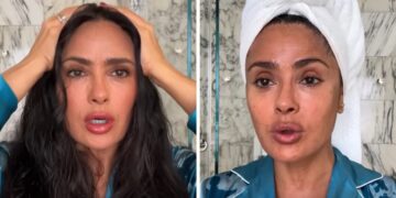 (Видео) Салма Хајек ја сподели својата дневна рутина за нега: Баба ми знаеше многу трикови за убавина