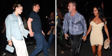 (Фото) Бредли Купер и Бред Пит ги одведоа своите девојки на двоен состанок во Њујорк