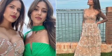 Најстарата ќерка на Џесика Алба ги воодушеви сите со својата убавина на свадбата на Џеф Безос и Лорен Санчез