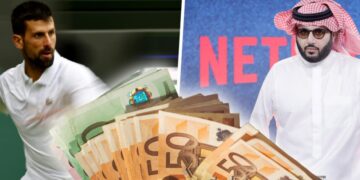 Колку заработи Новак со пласманот во полуфиналето на Вимблдон – шеикот може да му даде уште повеќе пари