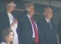 (Видео) Oчилата за сонце на Меланија Трамп го украдоа шоуто на финалето на Светското клупско првенство