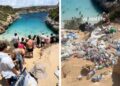 Масовен туризам направи депонија од „тајната“ плажа на Мајорка