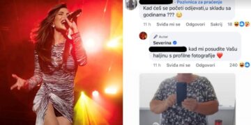 (Фото) Обожавателка ја праша Северина кога ќе почне да се облекува според нејзините години: одговорот на пејачката ги насмеа фановите