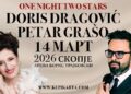 Дорис Драговиќ и Петар Грашо доаѓаат во Скопје